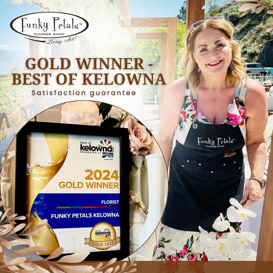 Louise with the 2024 Best of Kelowna Gold Winner award